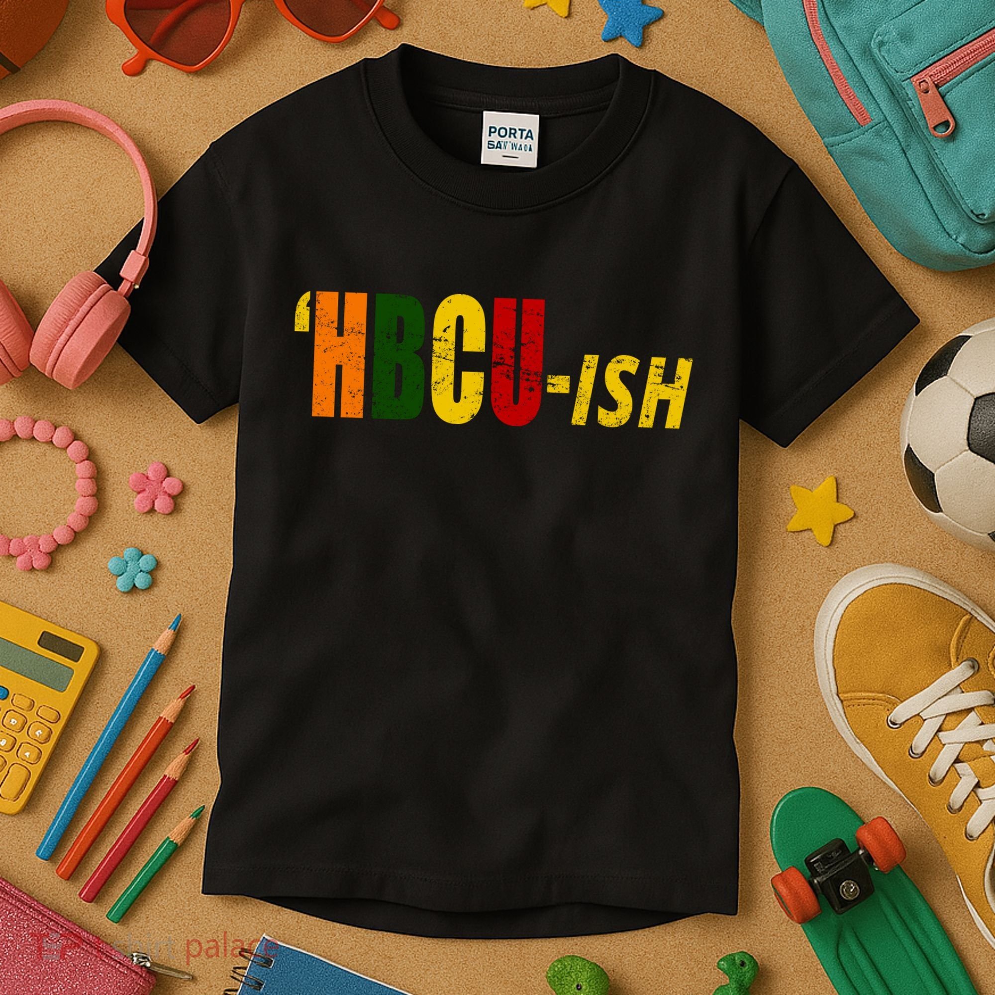 HBCU Ish Historically Black College Alumni Kids T-Shirt