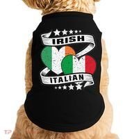 Half Irish Half Italian Irish Italian Flag Doggie Tank thumb 0