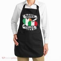Half Irish Half Italian Irish Italian Flag Apron thumb 2