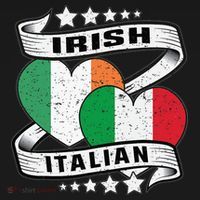 Half Irish Half Italian Irish Italian Flag Mousepad thumb 1