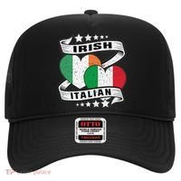 Half Irish Half Italian Irish Italian Flag Hat thumb 0