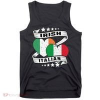 Half Irish Half Italian Irish Italian Flag Tank Top thumb 0