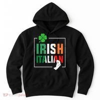 Half Irish Half Italian Irish Italian Flag Hoodie thumb 0
