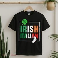 Half Irish Half Italian Irish Italian Flag T-Shirt thumb 2