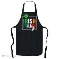 Half Irish Half Italian Irish Italian Flag Apron thumb 0