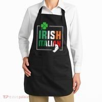 Half Irish Half Italian Irish Italian Flag Apron thumb 2