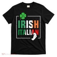 Half Irish Half Italian Irish Italian Flag T-Shirt thumb 0