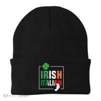 Half Irish Half Italian Irish Italian Flag Beanie thumb 0