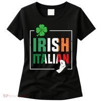 Half Irish Half Italian Irish Italian Flag Women's T-Shirt thumb 0