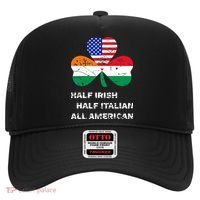 Half Irish Half Italian All American Flag Shamrock Hat thumb 0