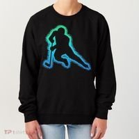 Hockey Ice Hockey, Black Women's Sweatshirt thumb 0