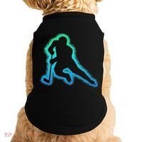 Hockey Ice Hockey, Black Doggie Tank thumb 0