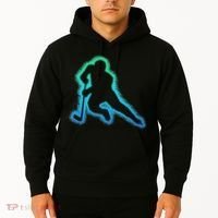 Hockey Ice Hockey, Black Hoodie thumb 2