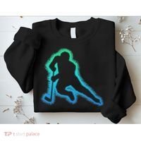 Hockey Ice Hockey, Black Sweatshirt thumb 2