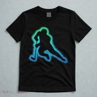 Hockey Ice Hockey, Black T-Shirt thumb 5