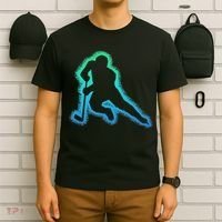 Hockey Ice Hockey, Black T-Shirt thumb 6