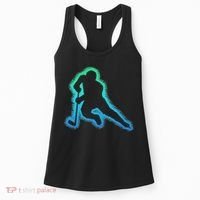 Hockey Ice Hockey, Black Women's Tank Top thumb 0