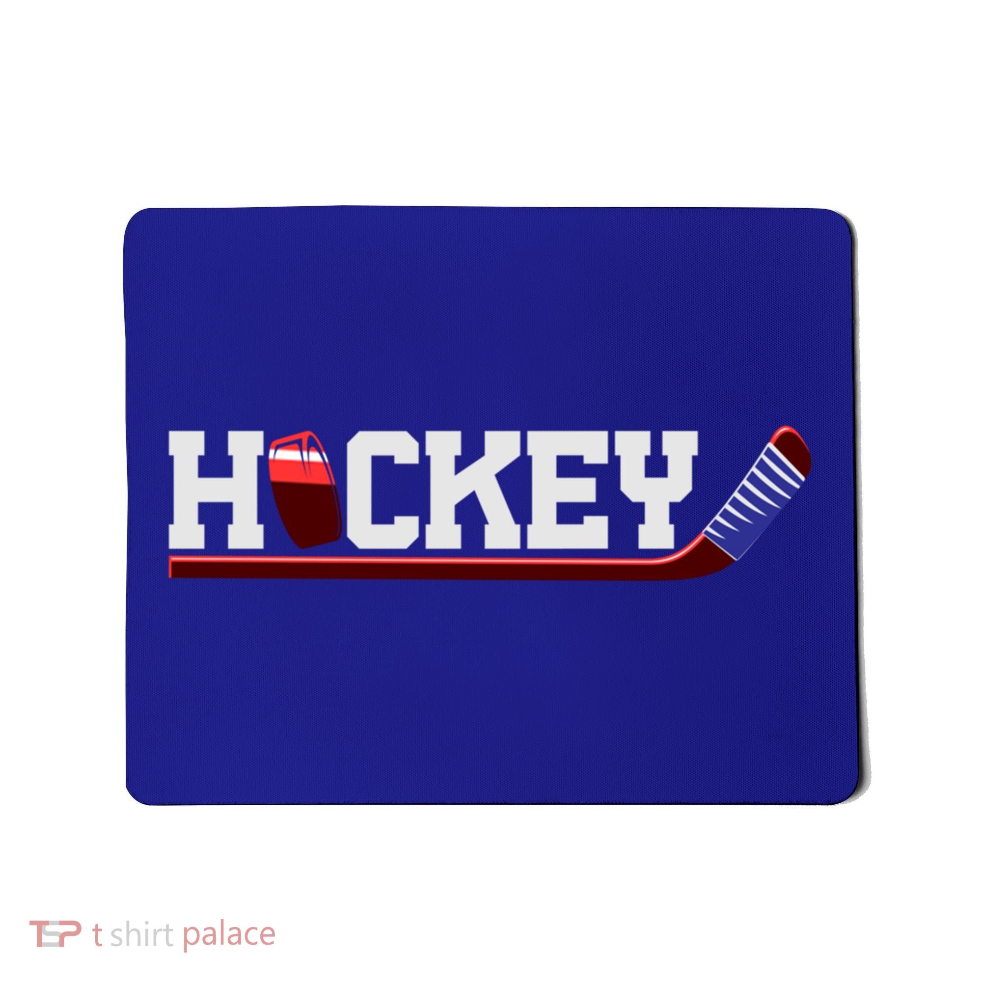 Hockey Ice Hockey Stick Gift Mousepad