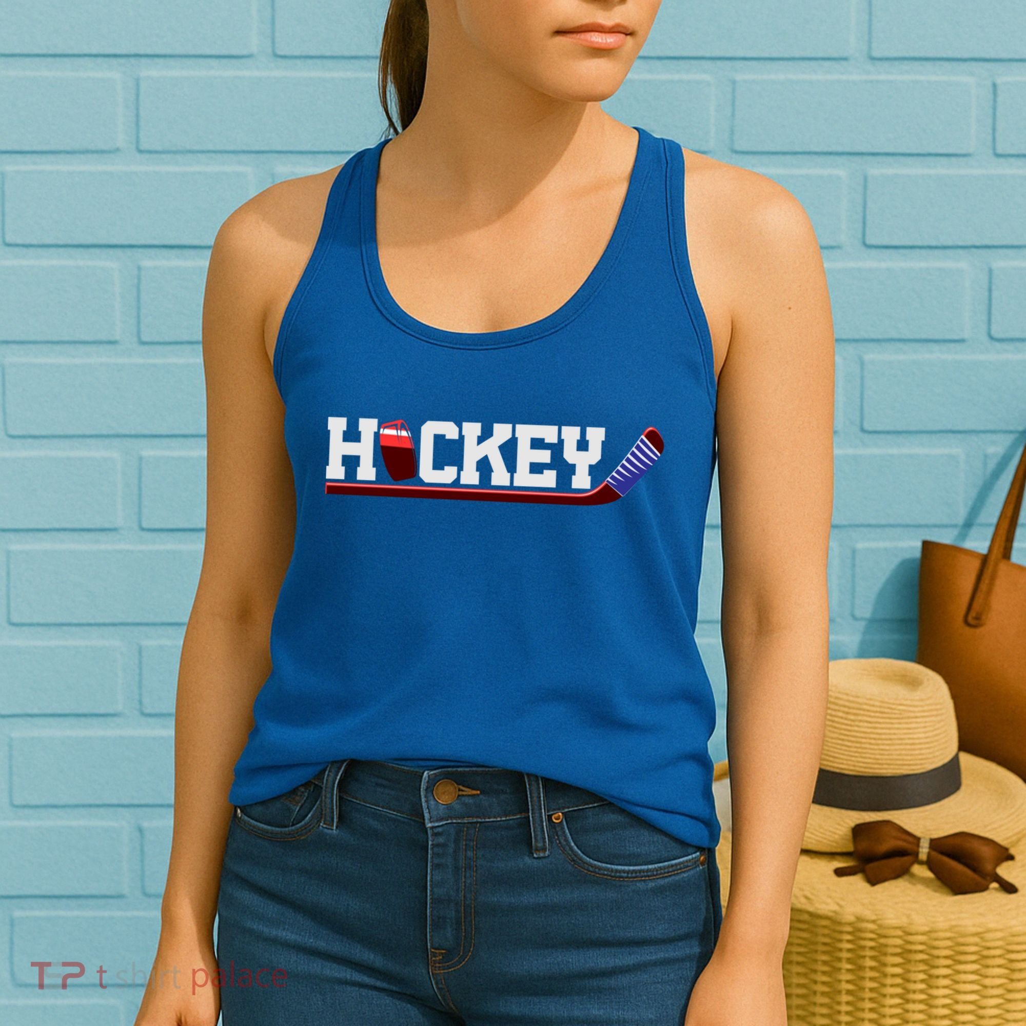 Hockey Ice Hockey Stick Gift Women's Tank Top