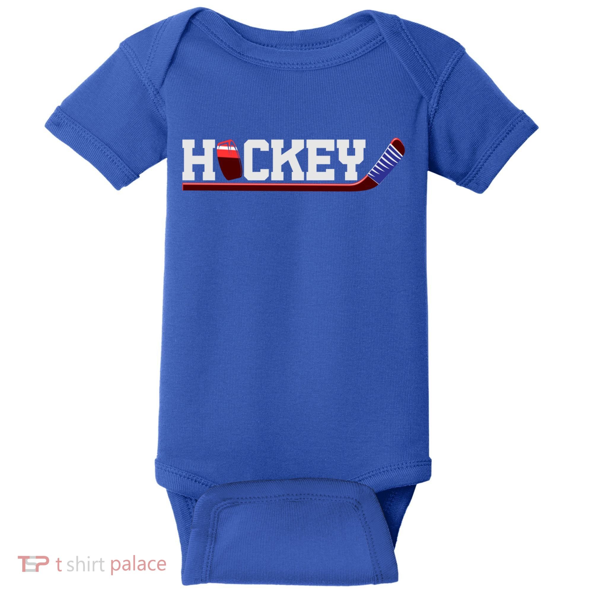Hockey Ice Hockey Stick Gift Baby Bodysuit