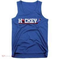 Hockey Ice Hockey Stick Gift Tank Top thumb 0