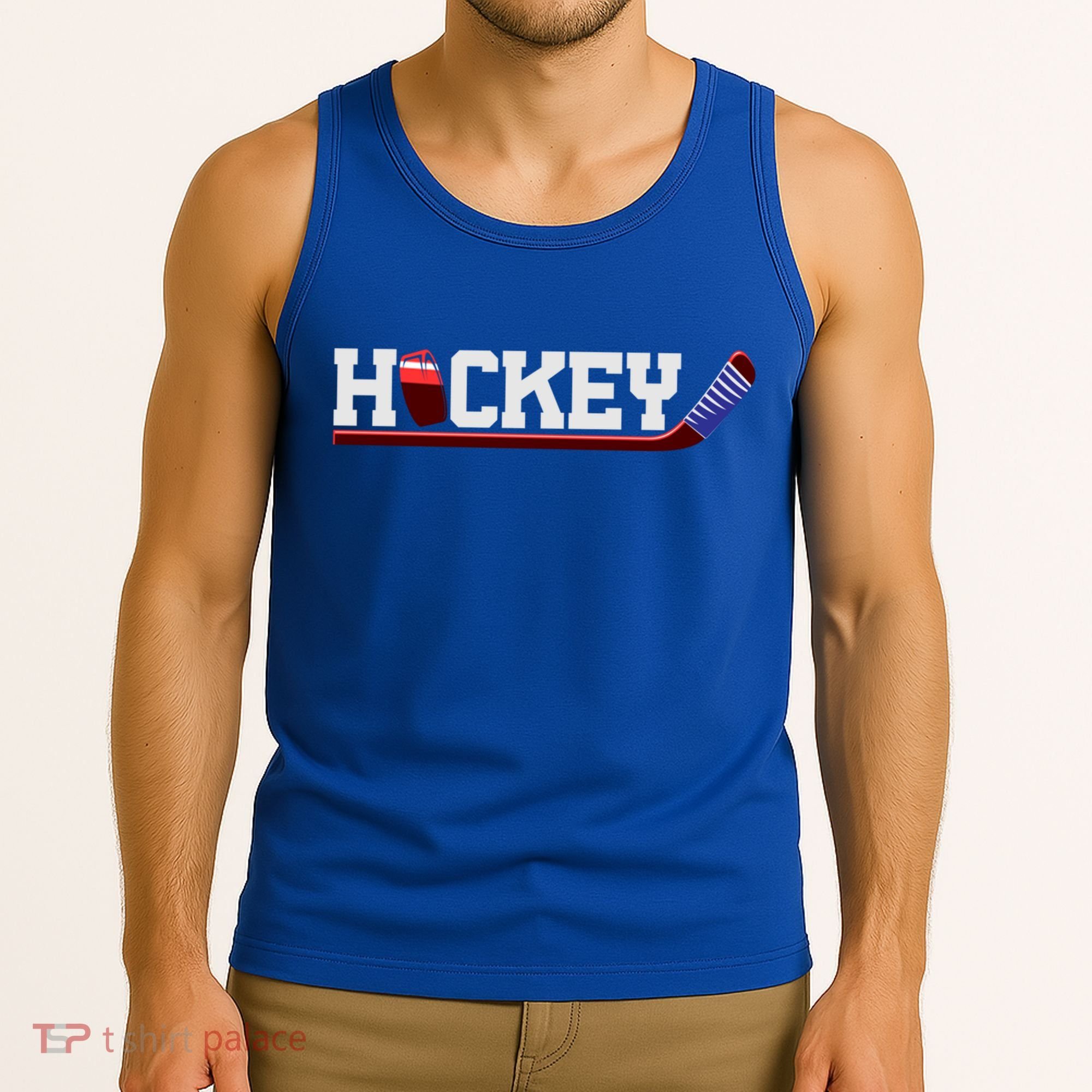 Hockey Ice Hockey Stick Gift Tank Top