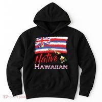 Hawaiian Islands Hawaii Flag Native Hawaiian Hoodie thumb 0