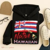 Hawaiian Islands Hawaii Flag Native Hawaiian Hoodie thumb 4