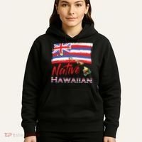 Hawaiian Islands Hawaii Flag Native Hawaiian Hoodie thumb 5