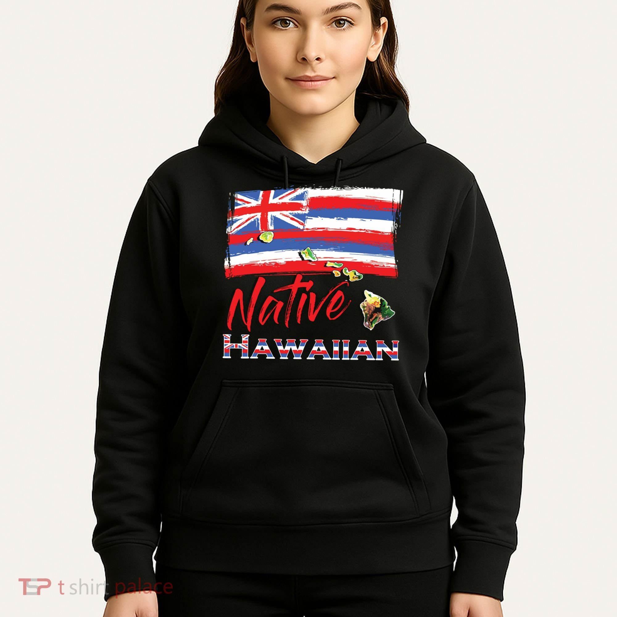 Hawaiian Islands Hawaii Flag Native Hawaiian Hoodie