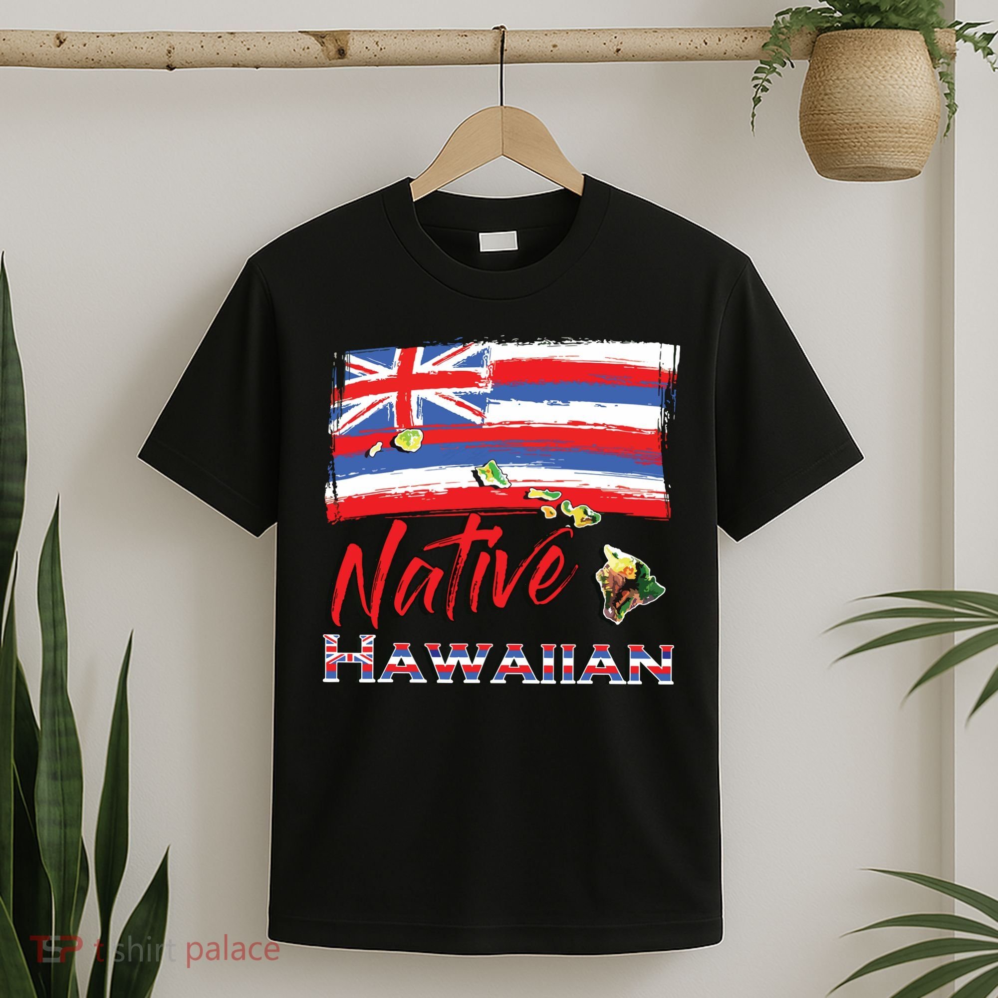 Hawaiian Islands Hawaii Flag Native Hawaiian T-Shirt