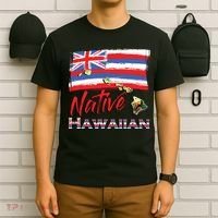 Hawaiian Islands Hawaii Flag Native Hawaiian T-Shirt thumb 6