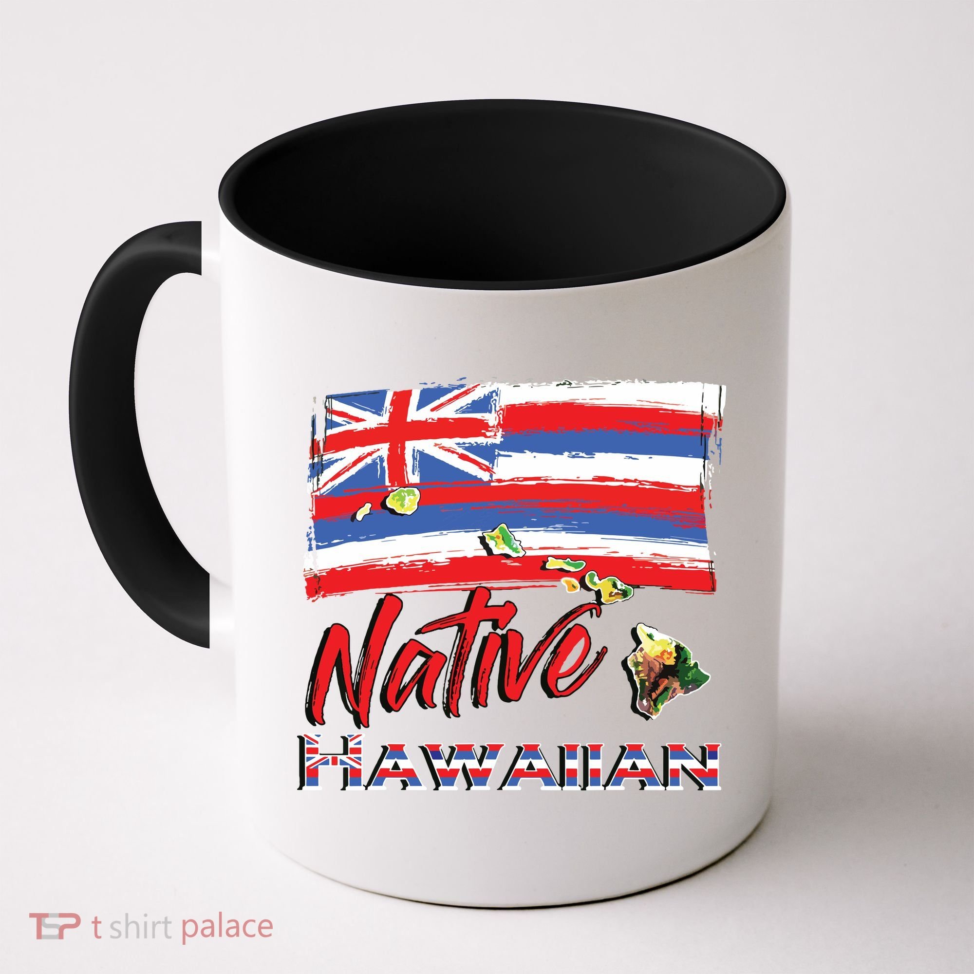 Hawaiian Islands Hawaii Flag Native Hawaiian Coffee Mug