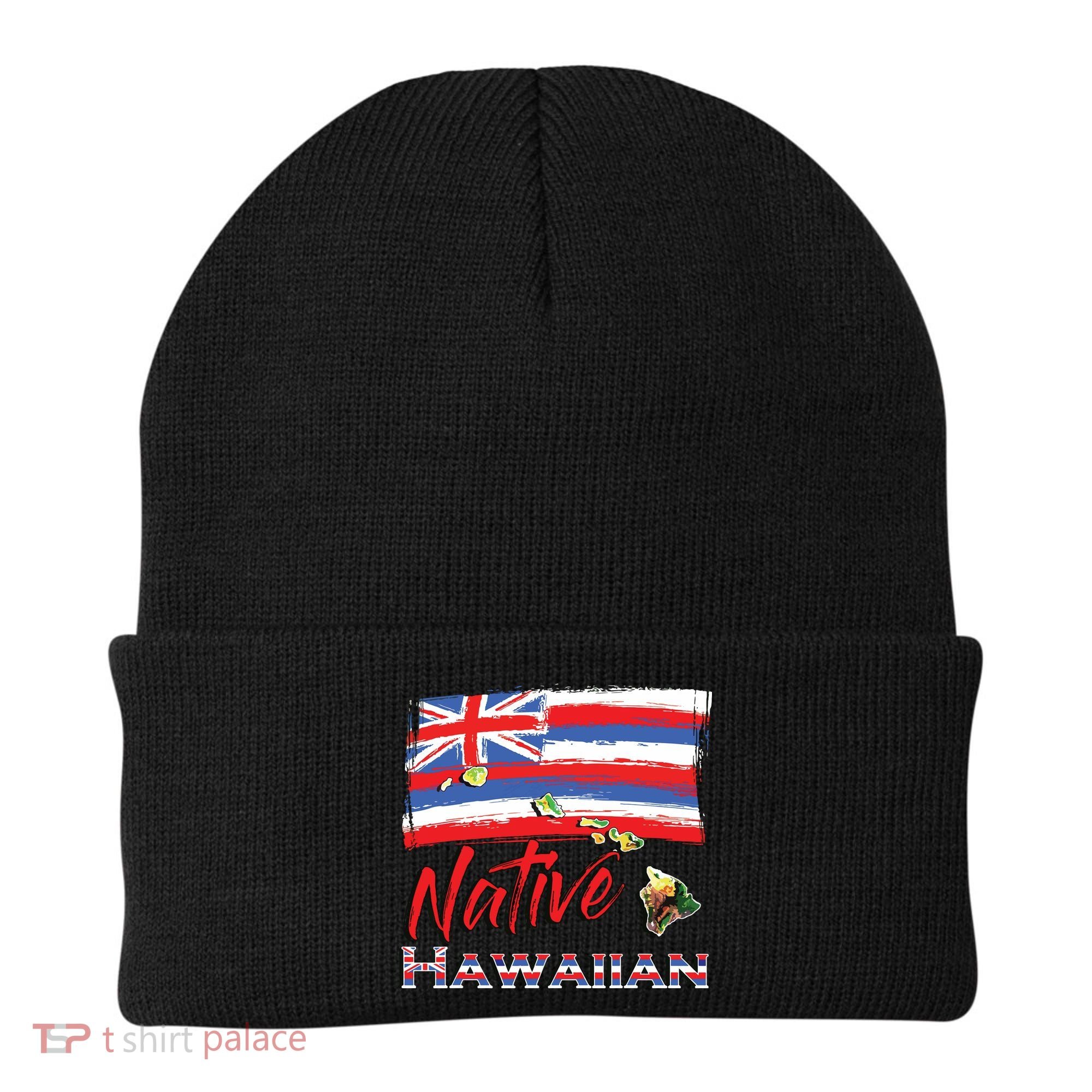 Hawaiian Islands Hawaii Flag Native Hawaiian Beanie
