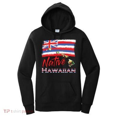 Hawaiian Islands Hawaii Flag Native Hawaiian Women's Hoodie