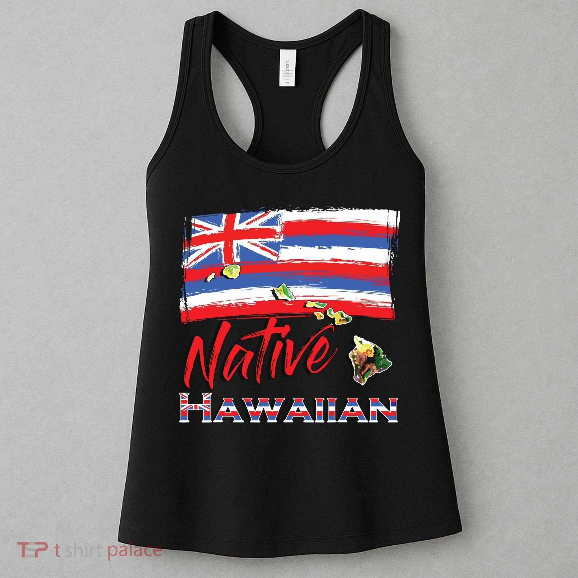 Hawaiian Islands Hawaii Flag Native Hawaiian Women's Tank Top