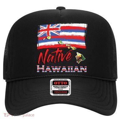 Hawaiian Islands Hawaii Flag Native Hawaiian Hat