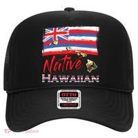 Hawaiian Islands Hawaii Flag Native Hawaiian Hat thumb 0