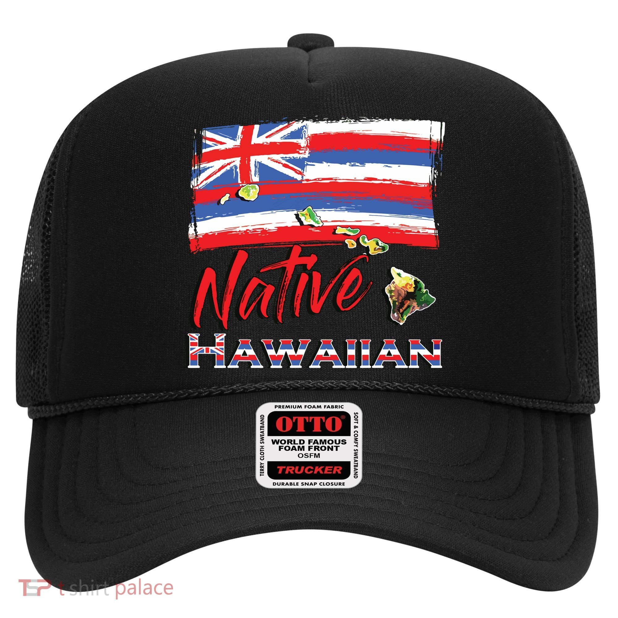Hawaiian Islands Hawaii Flag Native Hawaiian Hat