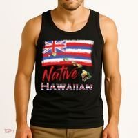 Hawaiian Islands Hawaii Flag Native Hawaiian Tank Top thumb 3