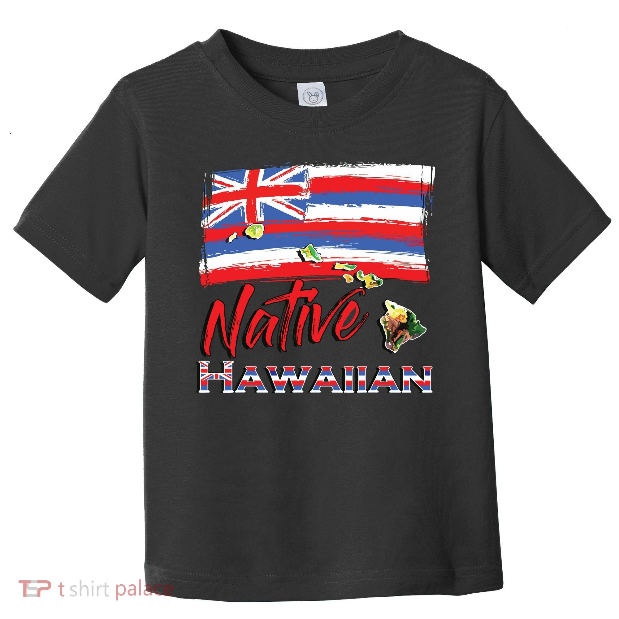 Hawaiian Islands Hawaii Flag Native Hawaiian Toddler T-Shirt
