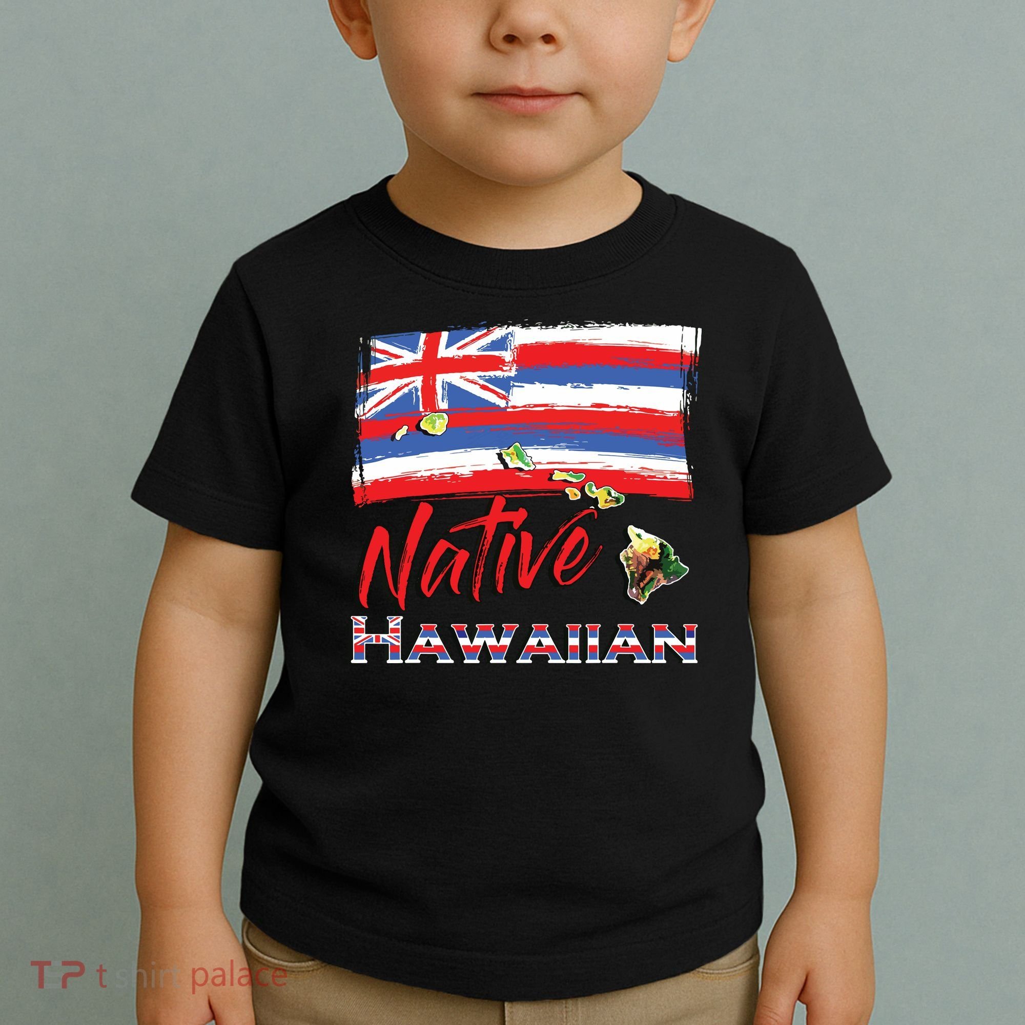 Hawaiian Islands Hawaii Flag Native Hawaiian Toddler T-Shirt