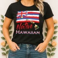 Hawaiian Islands Hawaii Flag Native Hawaiian Women's T-Shirt thumb 2