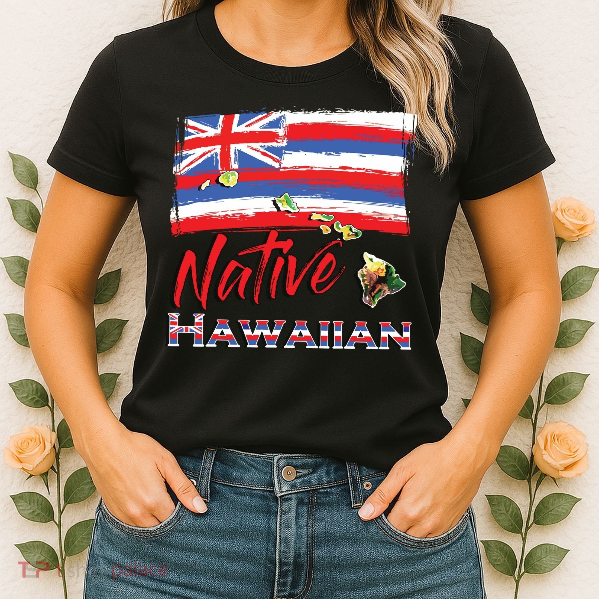 Hawaiian Islands Hawaii Flag Native Hawaiian Women's T-Shirt