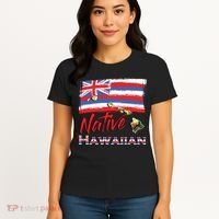 Hawaiian Islands Hawaii Flag Native Hawaiian Women's T-Shirt thumb 4