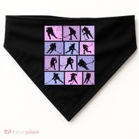 Hockey Ice Hockey Gift USA-Made Doggie Bandana thumb 0