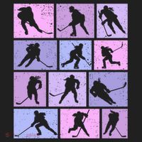 Hockey Ice Hockey Gift Golf Towel thumb 3