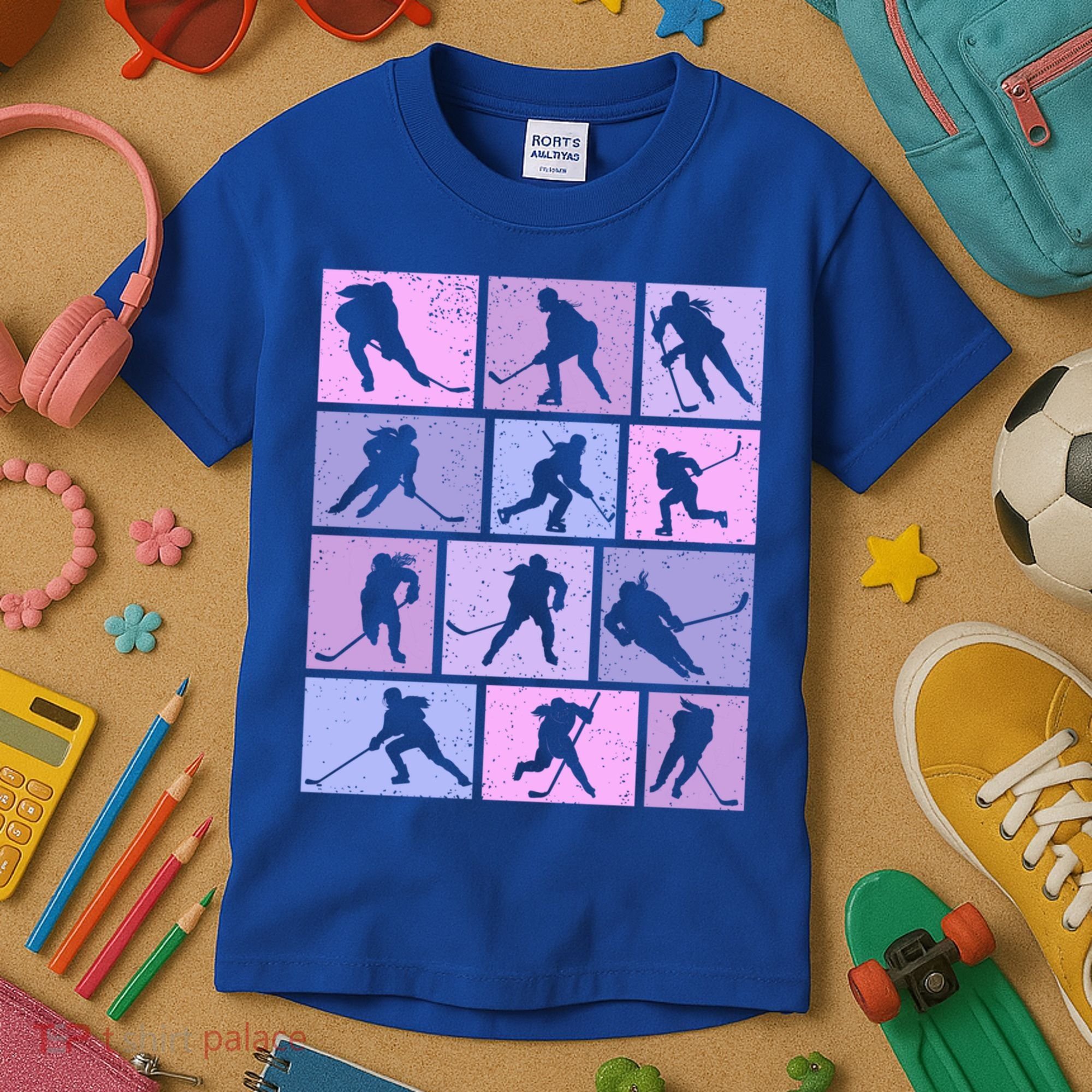 Hockey Ice Hockey Gift Kids T-Shirt