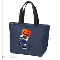 Halloween Ice Hockey Player Pumpkin Head Scary Gift Tote Bag thumb 3