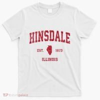 Hinsdale Illinois Il Vintage Sports T-Shirt thumb 0
